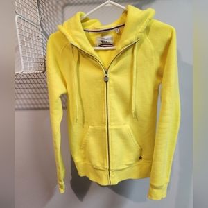 💛Small yellow 💛 TNA Aritzia zip up hoodie